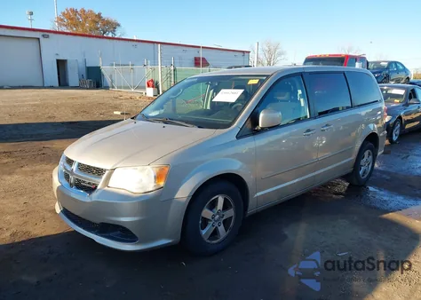 2013 Dodge Grand Caravan Sxt из США, поврежденный, VIN 2C4RDGCG1DR523746